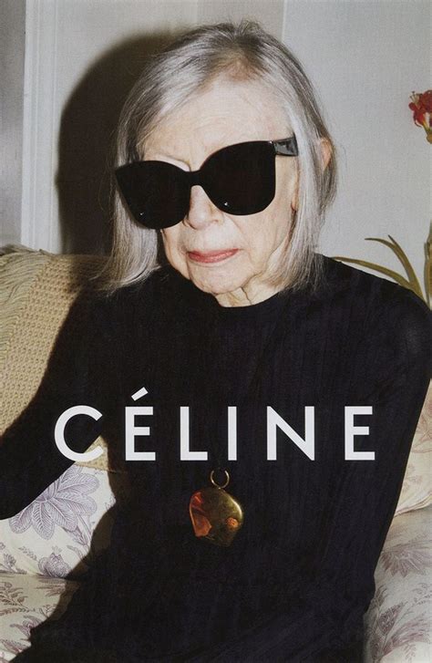 joan didion celine ad poster for sale|Joan Didion sweater.